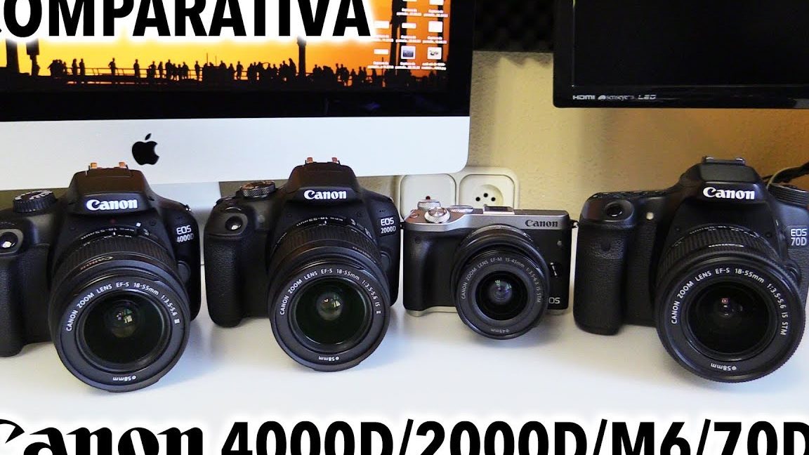 comparacion de las diferencias de canon 2000d vs 4000d mejor camara para ti