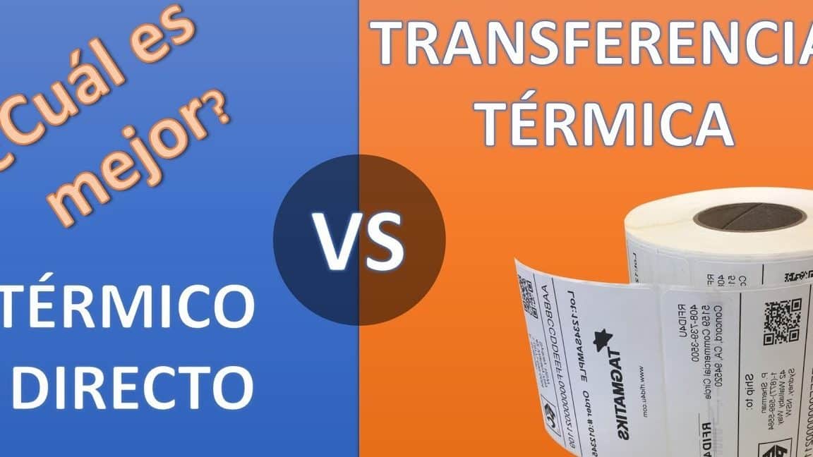 cual es la diferencia entre transferencia termica y termica directa