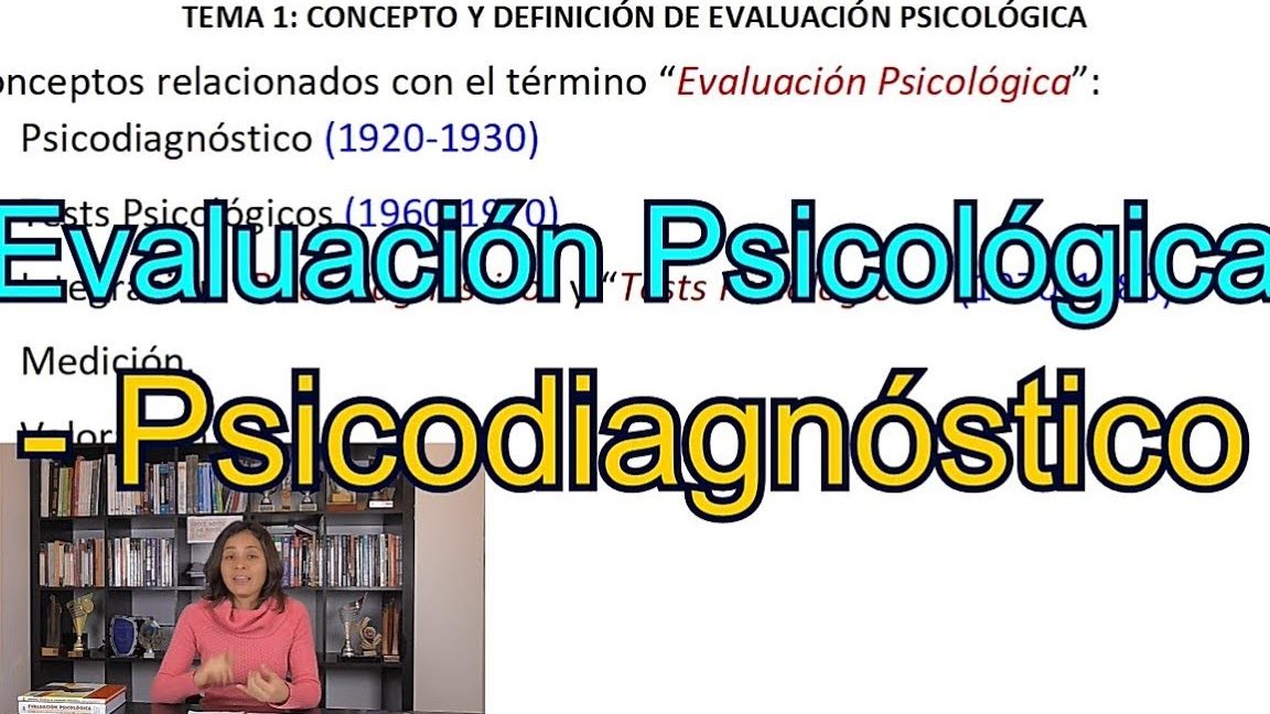 cuales son las diferencias entre evaluacion psicologica y diagnostico psicologico