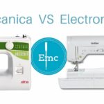 cuales son las diferencias entre maquinas de coser mecanicas y electronicas