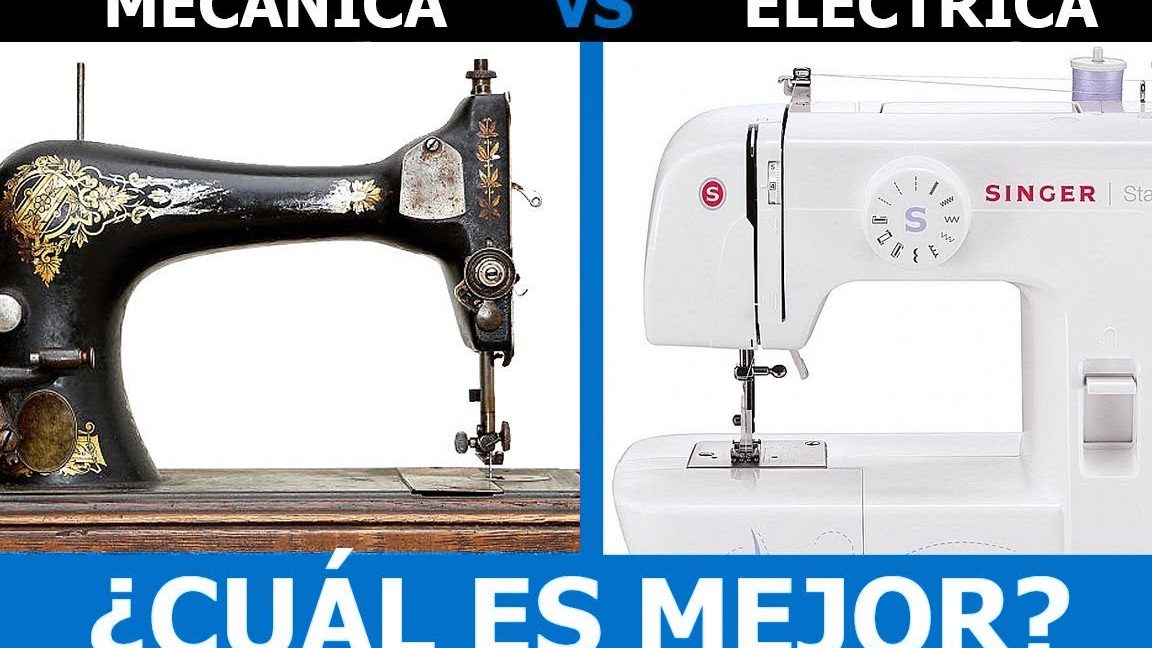 guia de comparacion de maquinas de coser mecanicas y electronicas