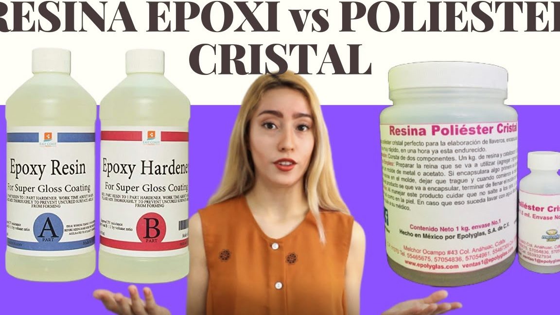 cuales son las diferencias entre la resina epoxi y la resina cristal