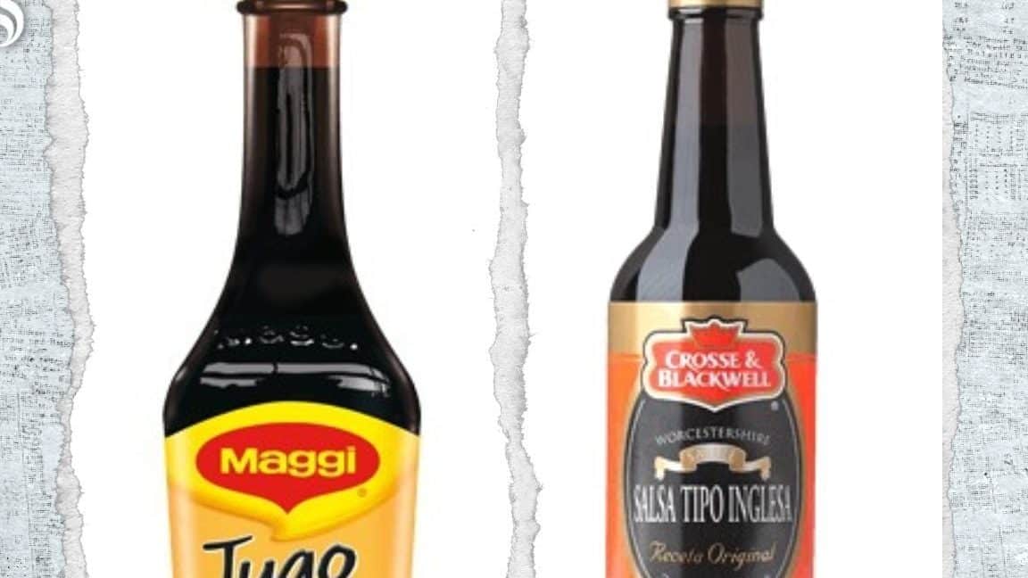 cuales son las diferencias entre la salsa inglesa y el jugo maggi