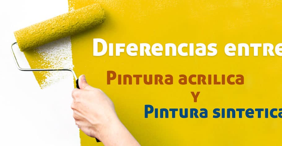 cuales son las diferencias entre pintura plastica y acrilica