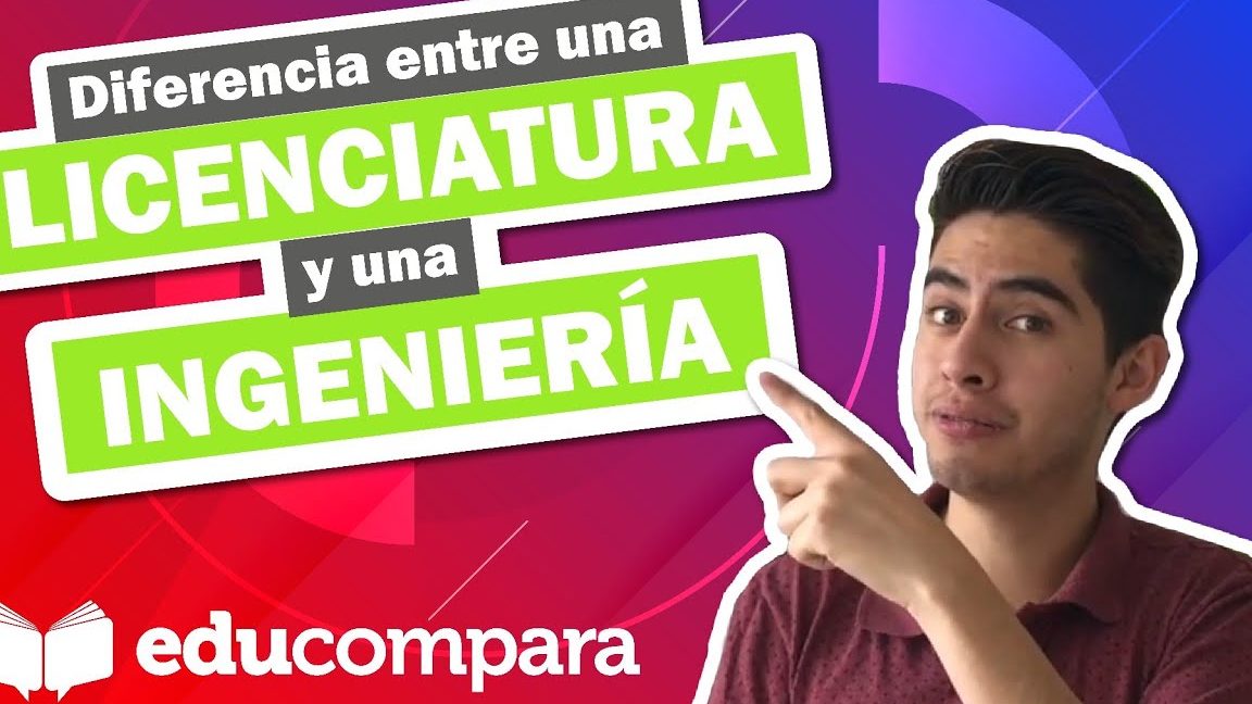 cuales son las diferencias entre una licenciatura en ingenieria y una carrera en ingenieria