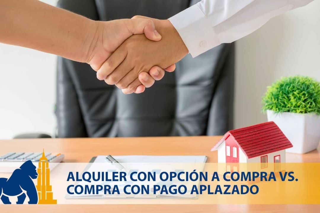 cuales son las principales diferencias entre la venta aplazada y el alquiler con opcion a compra