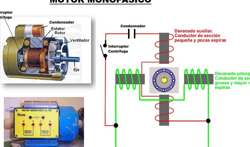 cuales son las principales diferencias entre los motores de induccion y sincronos