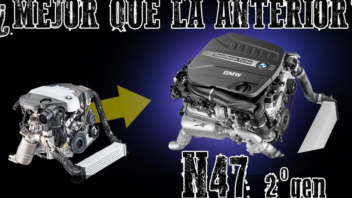 descubre las notables diferencias entre los motores n47d20a y n47d20c