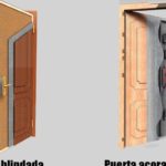 cuales son las diferencias entre una puerta blindada y una acorazada guia de comparacion