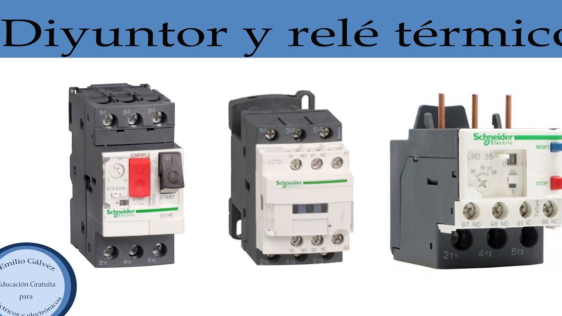 cuales son las principales diferencias entre un contactor y un rele