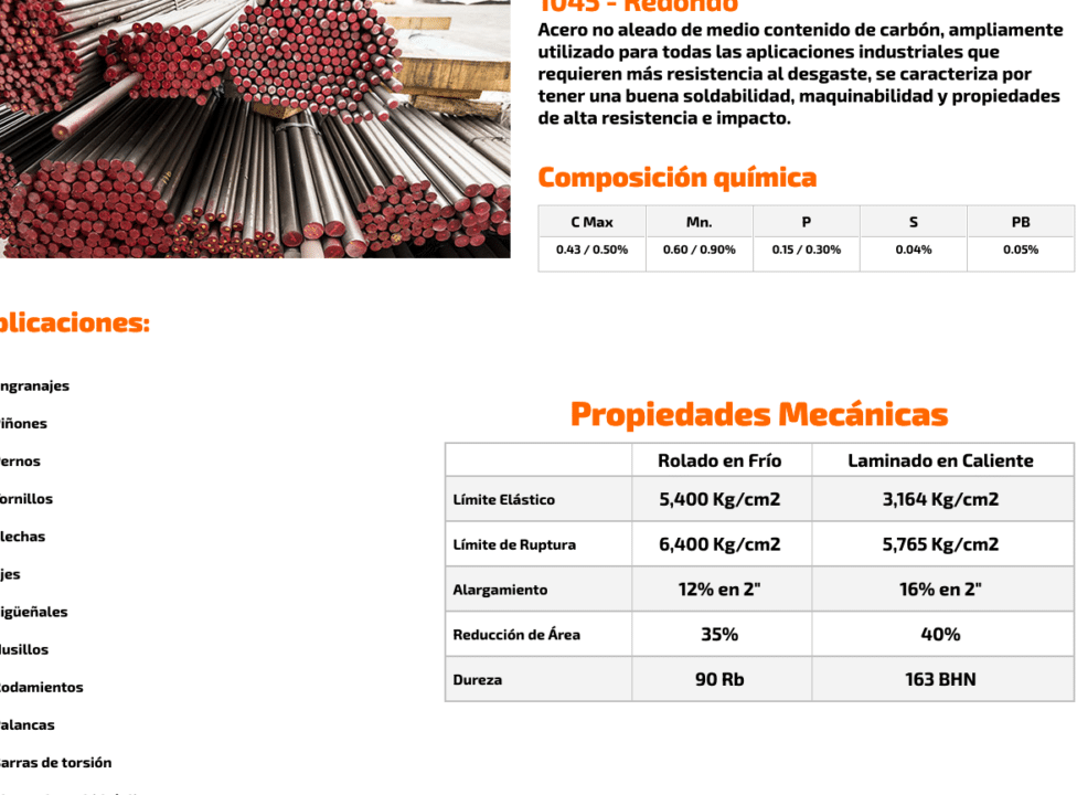 diferencias entre aceros 1045 1060 y 1095 una guia completa para elegir el mejor acero para tu proyecto