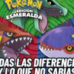 diferencias entre pokemon rubi zafiro y esmeralda guia completa de las versiones