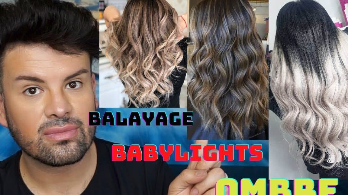 descubre las diferencias entre balayage ombre flayboyage y mas guia completa