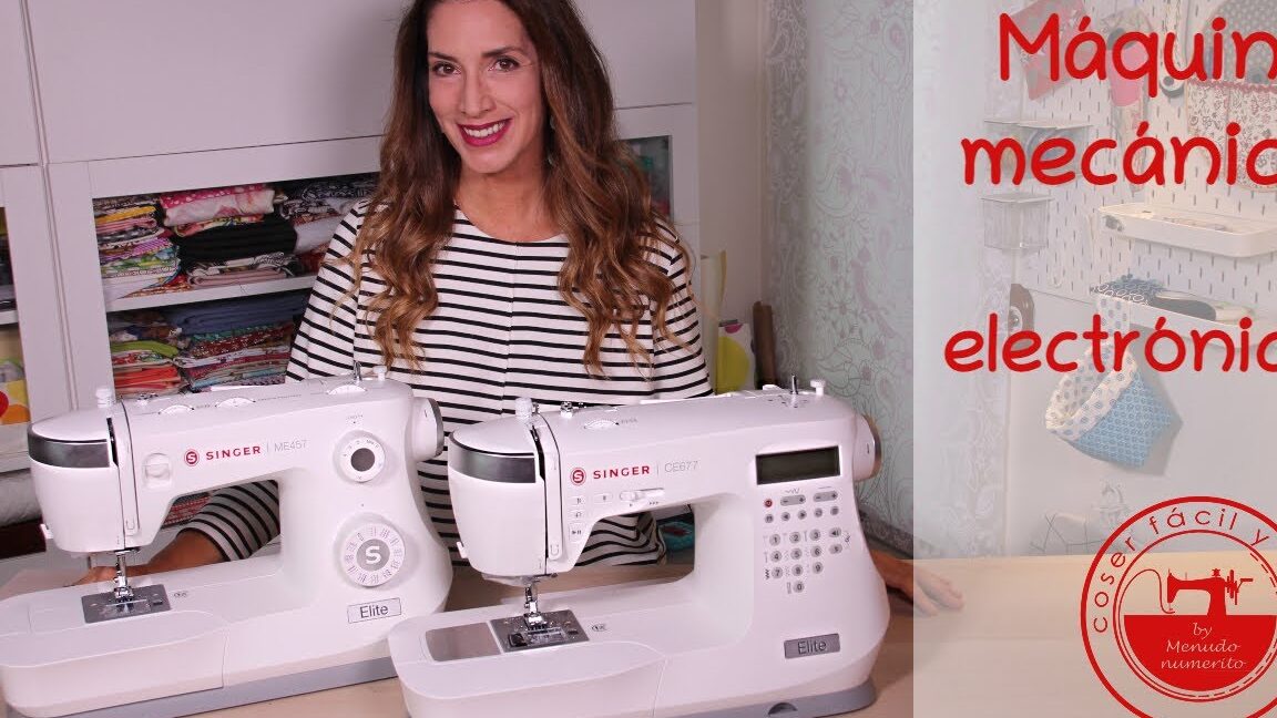 descubre las principales diferencias entre maquina de coser mecanica y electronica cual es la mejor opcion para ti