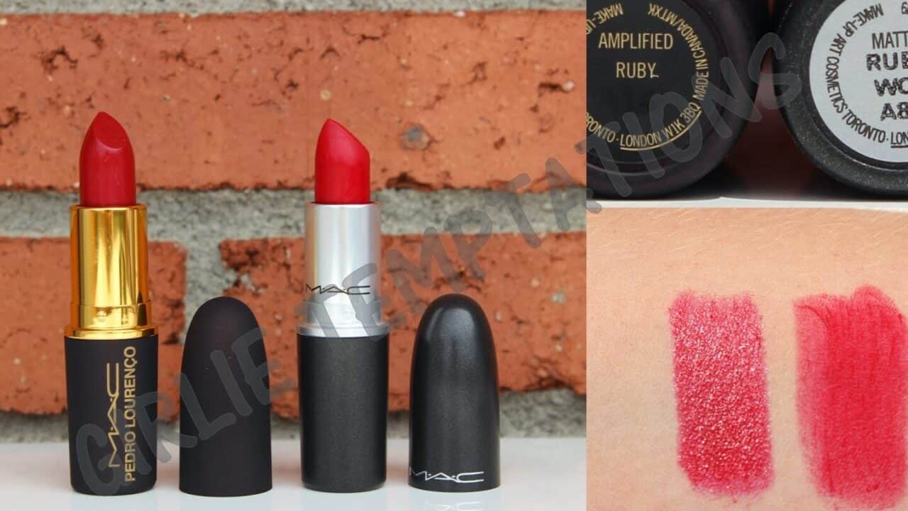 diferencias entre ruby woo y russian red cual es el mejor labial de mac