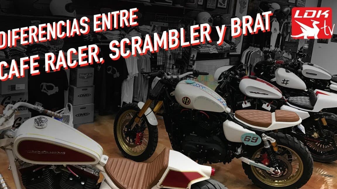 descubre las principales diferencias entre cafe racer y street tracker