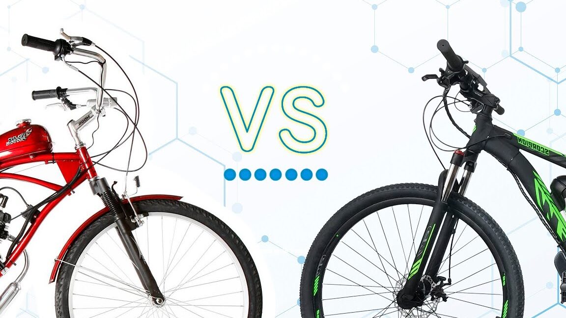 diferencias clave entre bicicleta de motor de gasolina y bicicleta electrica cual elegir