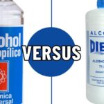 diferencias entre alcohol etilico y alcohol isopropilico cual es mejor para que