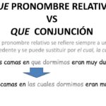 diferencias entre conjuncion y pronombre relativo guia completa